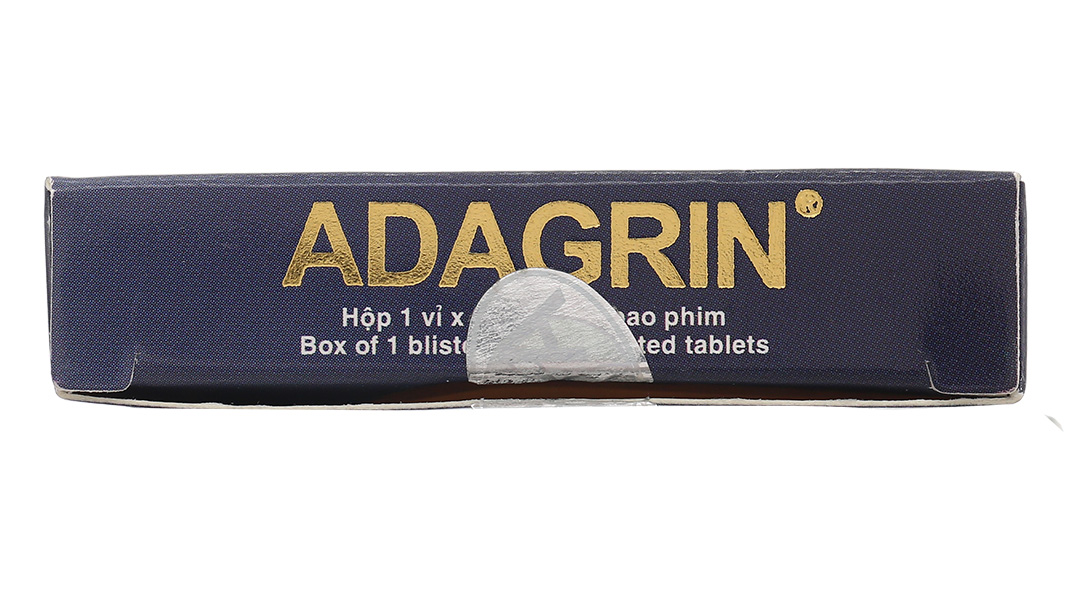 Adagrin 100mg trị rối loạn cương dương (viên)