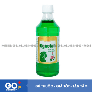 Dung dịch vệ sinh Gynofar Pharmedic (Chai 500ml)