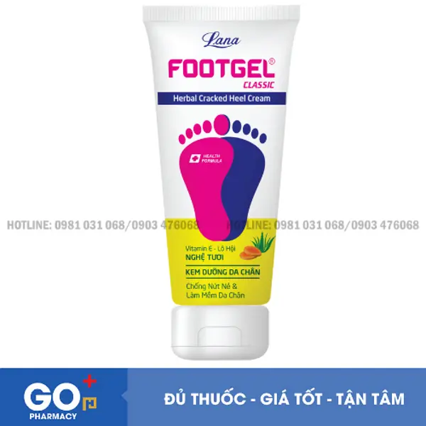 Kem dưỡng da chân Lana Footgel (50g)