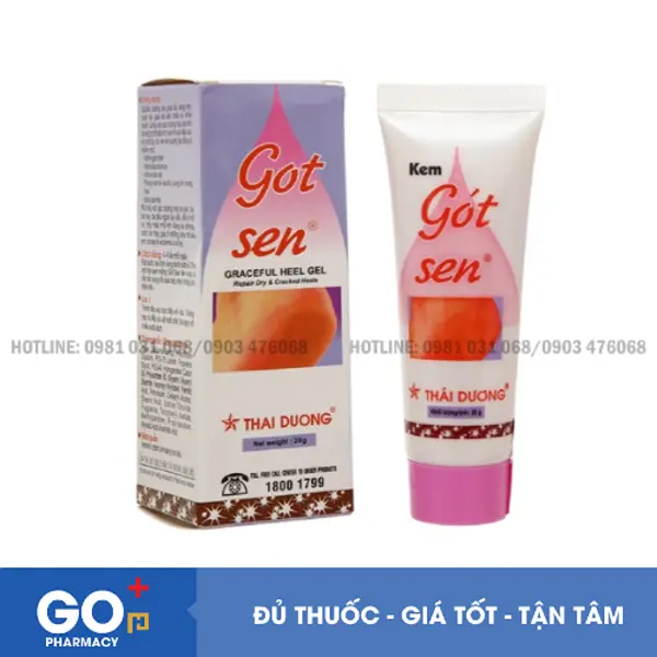 Kem Gót sen Thái Dương dưỡng ẩm dành cho da khô, nứt nẻ (20g)