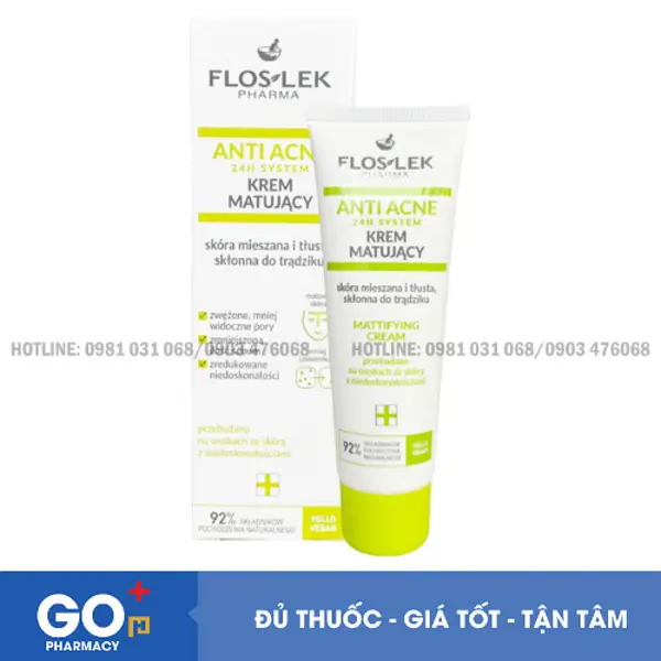 Kem kiểm soát dầu nhờn Flos-lek (50ml)