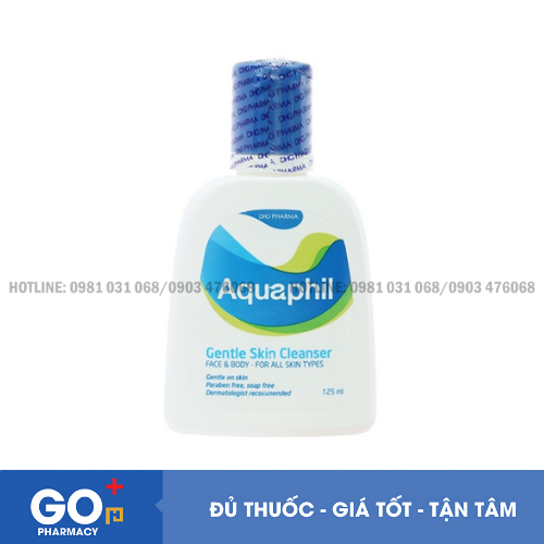 Sữa rửa mặt dịu nhẹ Aquaphil (125ml)