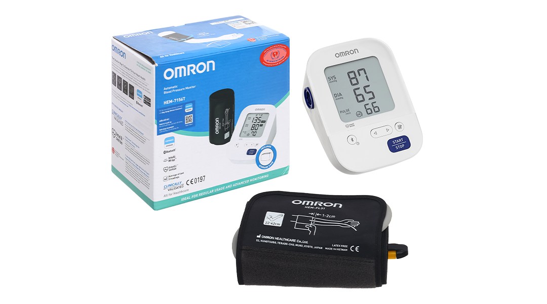 Máy đo huyết áp Bắp tay Omron Hem -8712